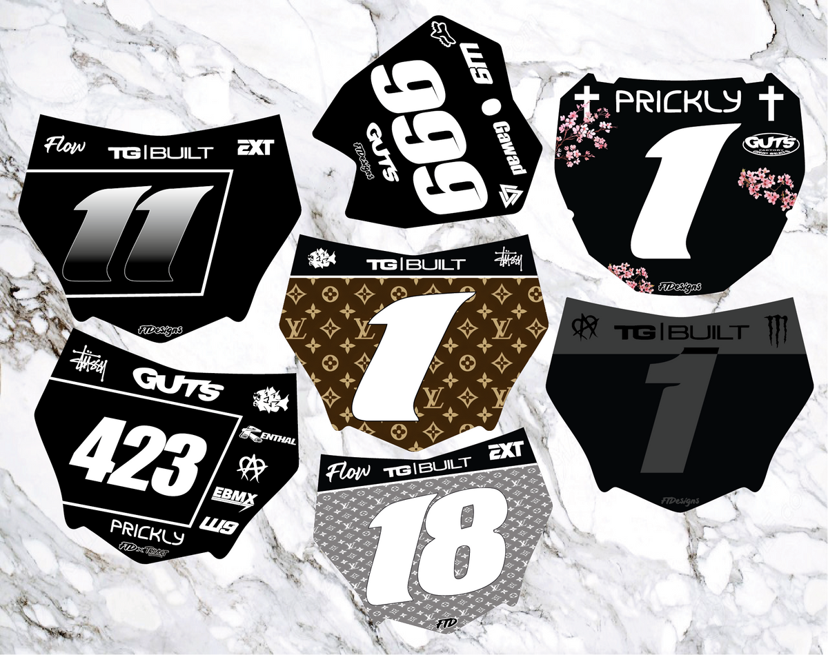 Number Plates and Number Plate Decals