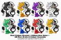 Dual-Caliper Bracket + 240mm Rear Rotor + UB Rear Brake & Caliper Assembly - Compatible with Light Bee E Ride Pro SS 2.0