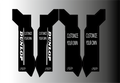 ERIDE Pro 2.0 SS Fork Gaurd Decals