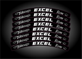 Excel Rim Stickers