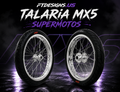 Talaria MX5 Supermoto Wheelset