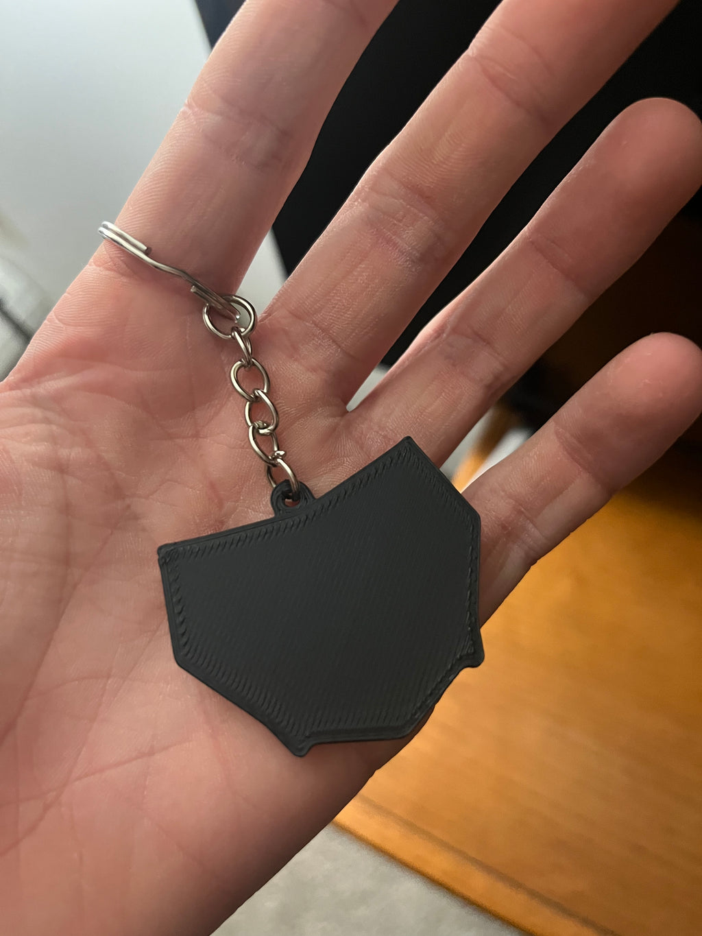 3D Printed Mini Plate Keychain