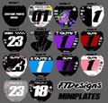 Full Throttle Designs Odi Miniplates