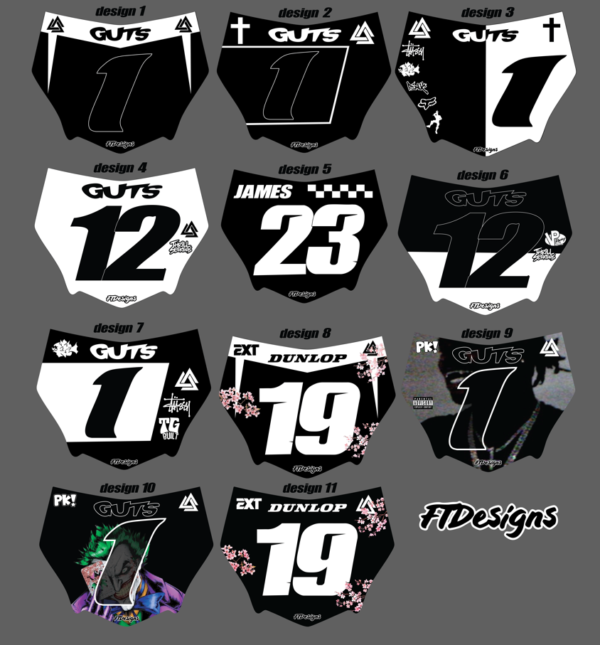 Full Throttle Designs Motocutz Decal