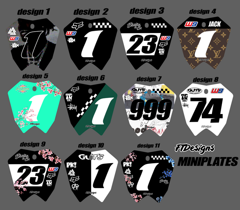 Full Throttle Designs RTR Miniplates