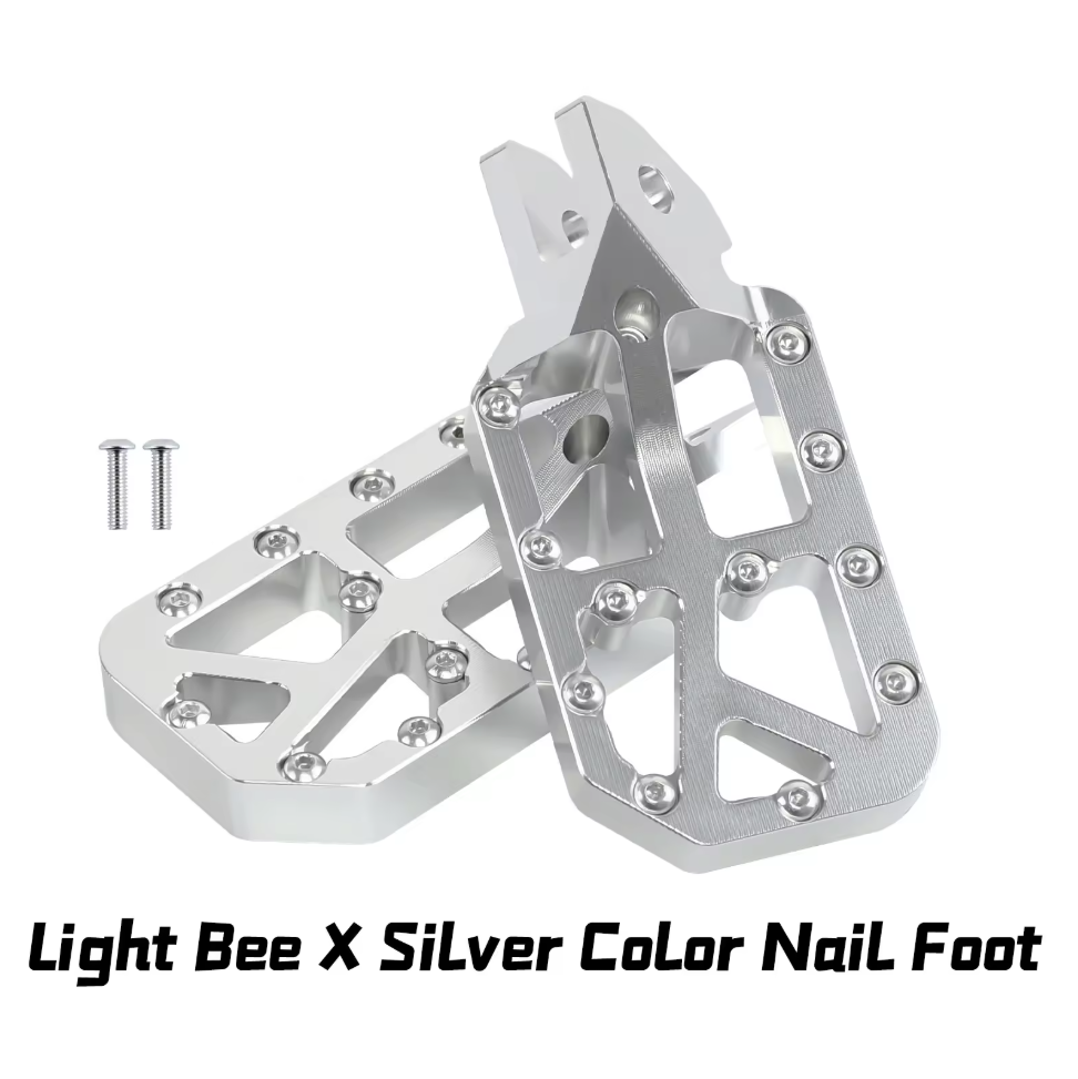 (PRE ORDER) Modified Silver Foot Pegs
