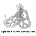 (PRE ORDER) Modified Silver Foot Pegs