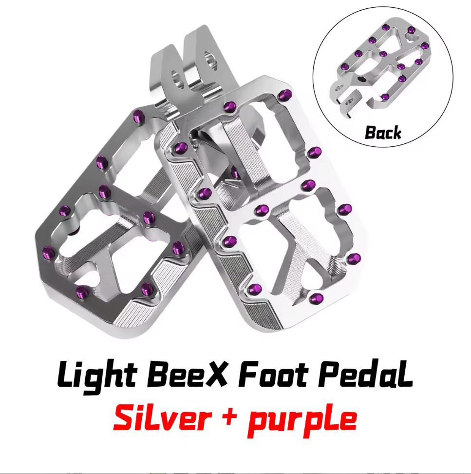 (PRE ORDER) Modified Silver Foot Pegs
