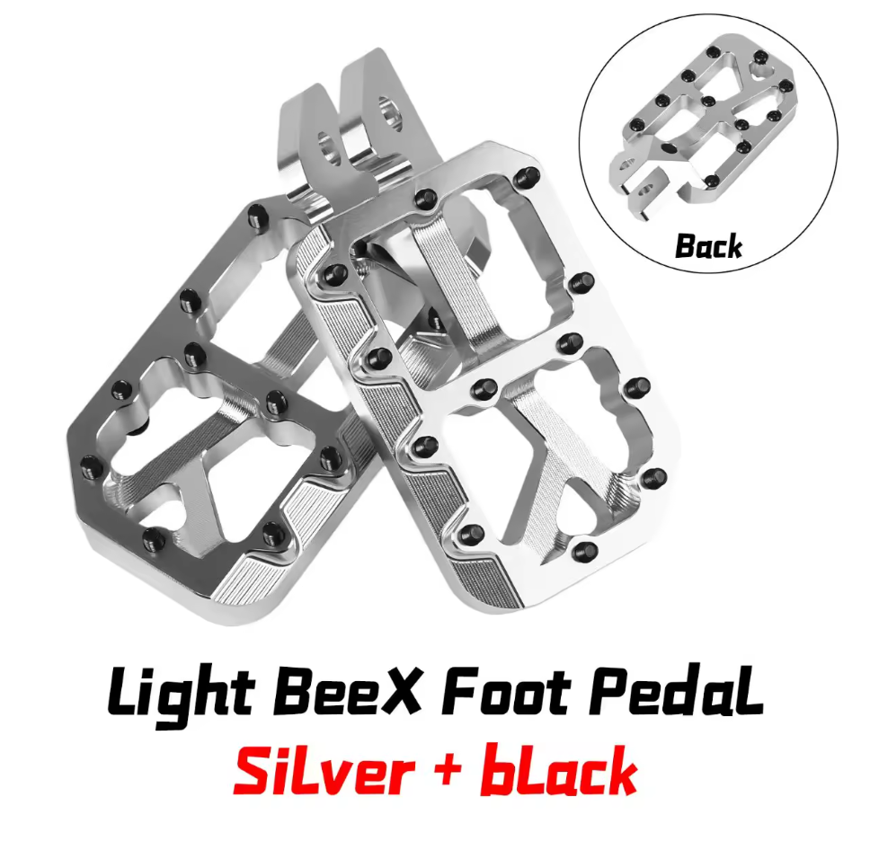 (PRE ORDER) Modified Silver Foot Pegs