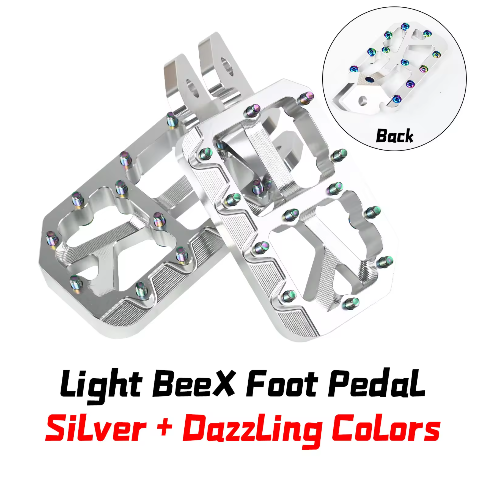 (PRE ORDER) Modified Silver Foot Pegs