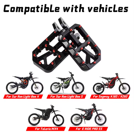 (PRE ORDER) Modified Black Foot Pegs